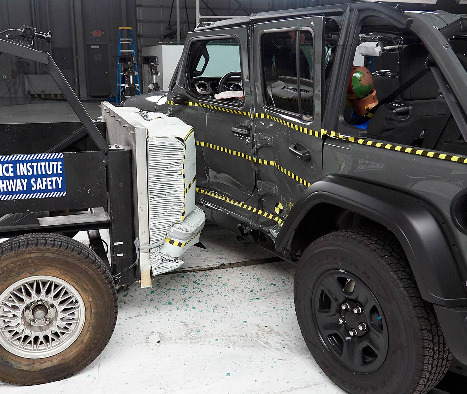 Jeep wrangler hot sale ncap