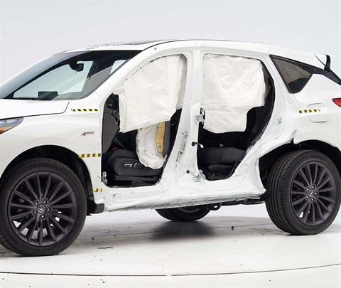 2007-2012 Acura RDX NHTSA Full-Overlap Frontal Crash Test 