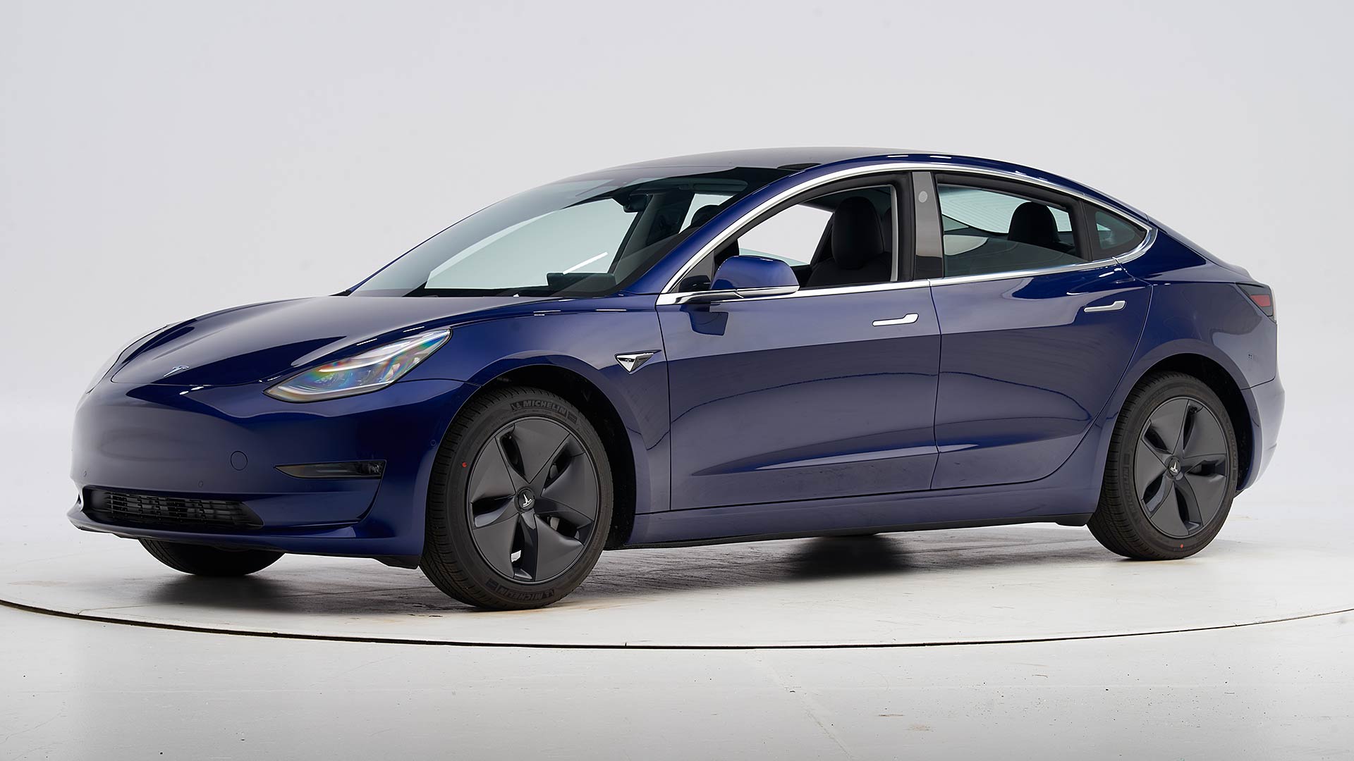 A Tesla Model 3.